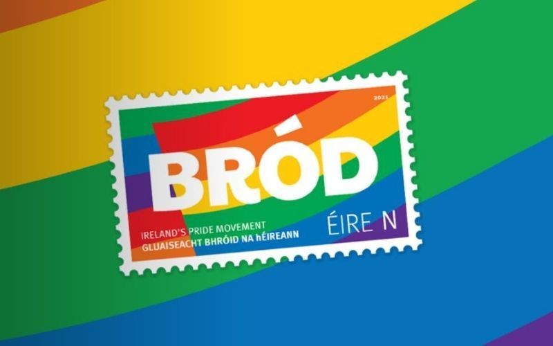 Ireland’s postal service unveils special Irish language stamp for Pride month