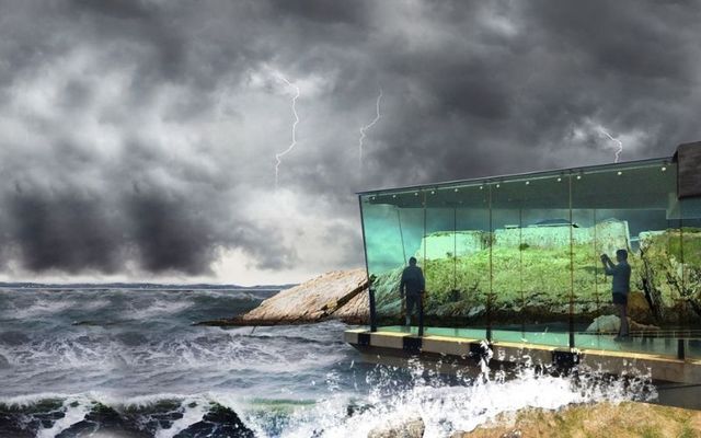 Artist\'s depiction of the new state-of-the-art visitor experience at Fort Dunree in Donegal. 