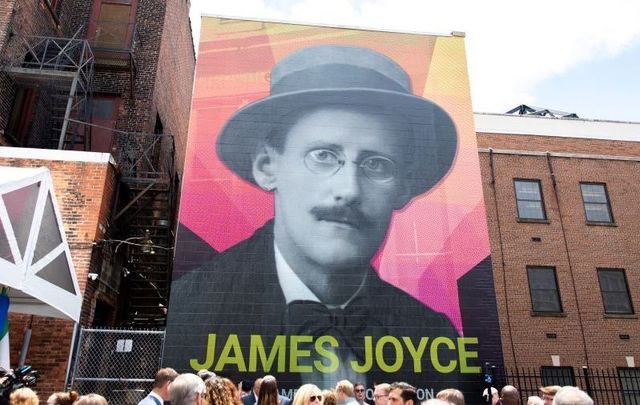 June 14, 2021: A new mural of the renowned Irish author and poet James Joyce is unveiled in downtown Buffalo, New York.\n