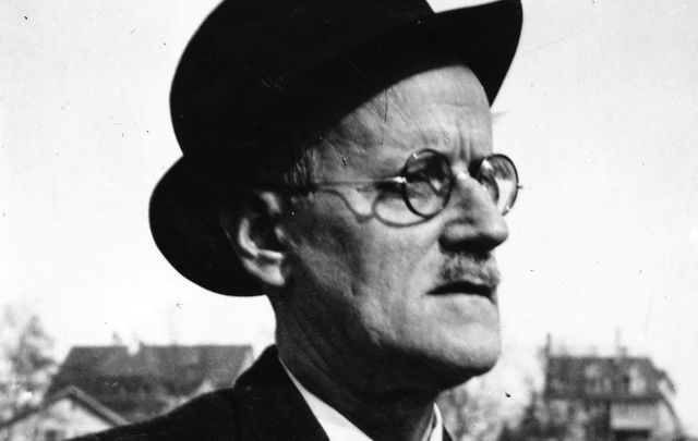 James Joyce, pictured here in Zurich.