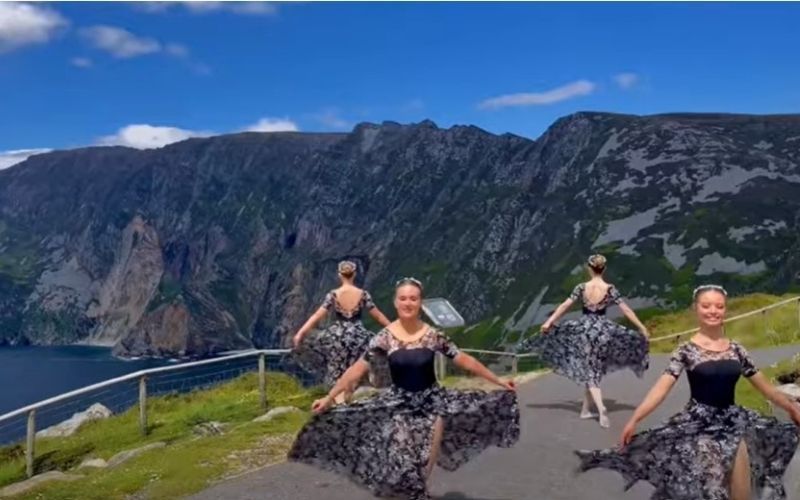WATCH: Irish dancers perform at 15 locations along the Wild Atlantic Way