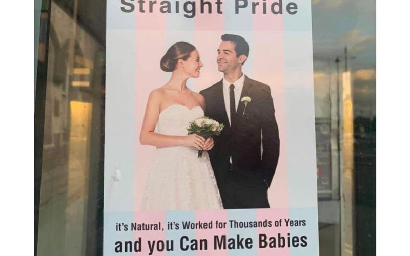 "Straight pride" posters spark anger amongst Irish LGBT communities