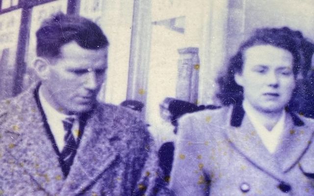 Donal and Kathleen O\'Dowd, shortly after they were married, pictured in Dublin in 1946