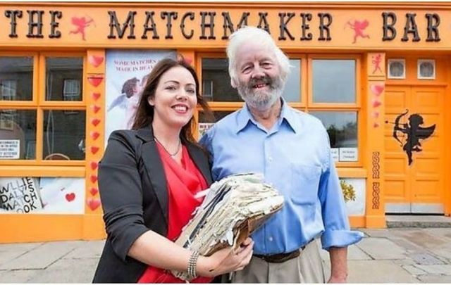 Festival organizers Willie and Elsha Daly, father and daughter Matchmakers.