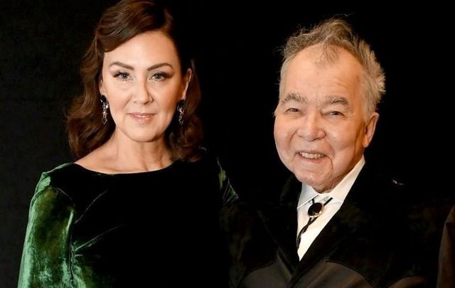 January 26, 2020: Fiona Whelan Prine and John Prine attend the 62nd Annual GRAMMY Awards at Staples Center in Los Angeles, California.
