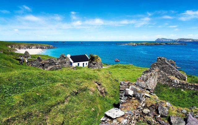 The Great Blasket Island off the coast of Co Kerry.