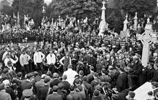 On this day in 1915, Jeremiah O'Donovan Rossa was laid to rest in Dublin, igniting a revolution
