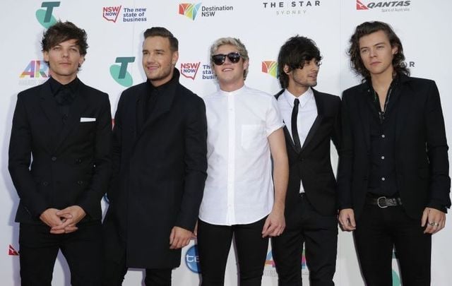 One Direction, including our Irish boy Niall Horan, center, photographed in 2014. 