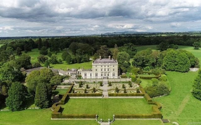 The mansion is situated on a huge 1,100-acre site in Laois. 