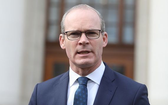 Irish Minister for Foreign Affairs Simon Coveney. 