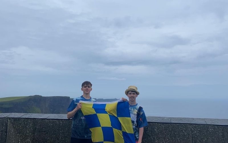 Irish teens raise €70k for charity by walking from Dublin to Cliffs of Moher