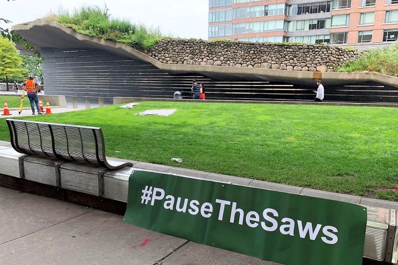 AOH criticizes Cuomo's plans to build essential worker memorial at Irish Hunger Memorial