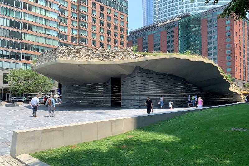 What is the Irish Hunger Memorial in New York?
