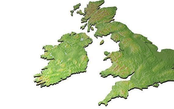 Should the map of Ireland include the six counties of Northern Ireland? 