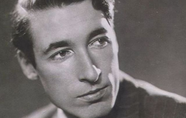 Belfast-born poet Louis MacNeice.