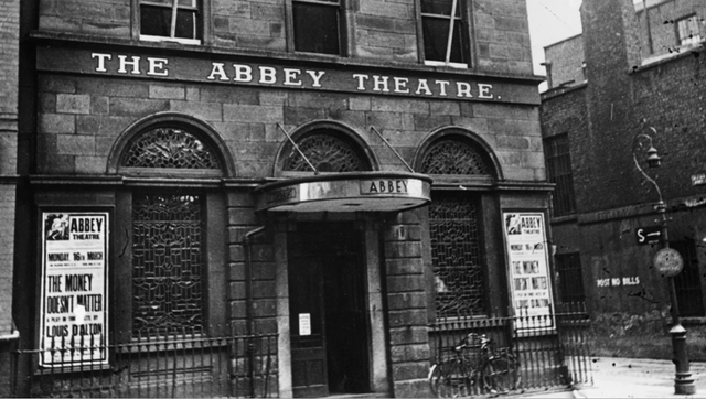 The Abbey Theatre in Dublin before the fire of 1951.
