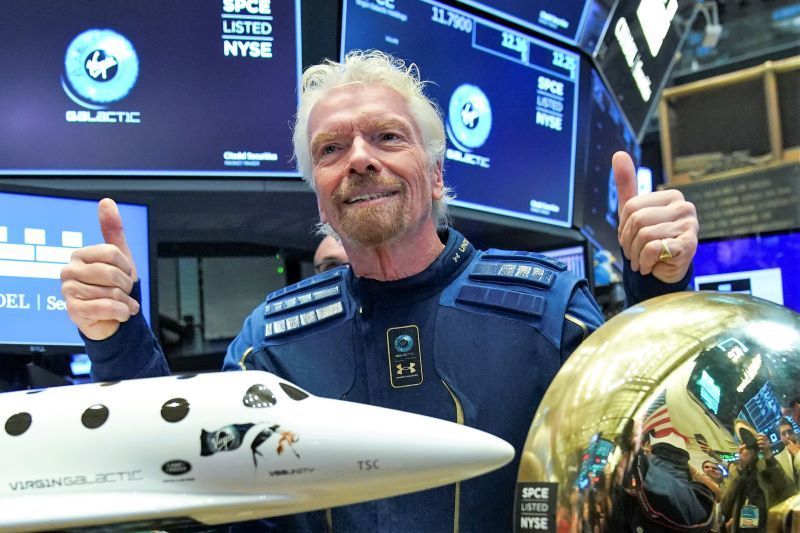 The one percent are now looking down on us from space