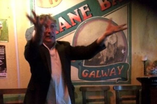 Rab Fulton at The Crane Bar in Galway