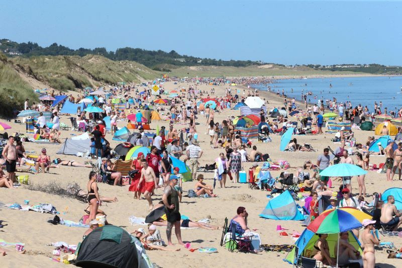 Heat warning for Ireland as temperatures soar into the 80s