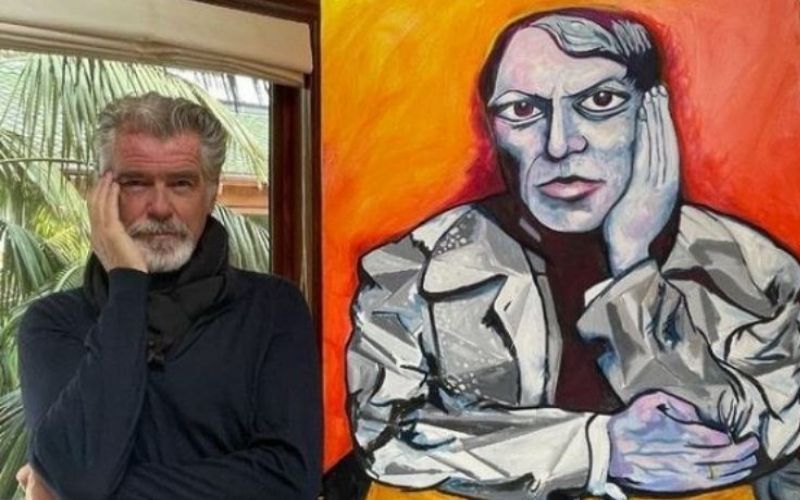 Pierce Brosnan to host his first art exhibition this year