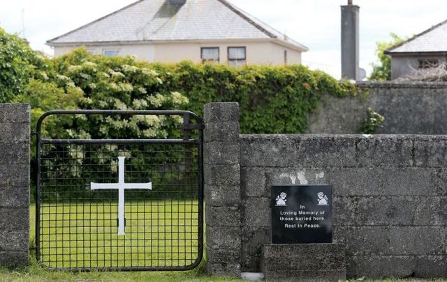 A memorial at the Tuam Mother and Baby Home in Co Galway where Anne Kelly Silke lived for a period.
