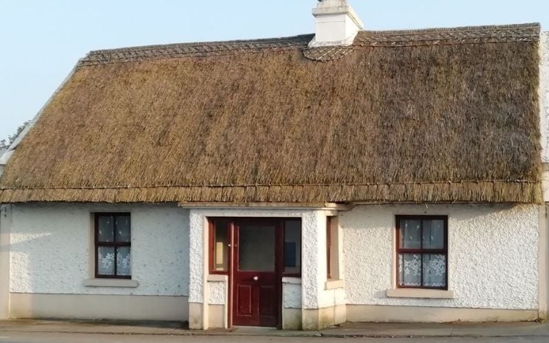 Famine-era Galway thatched cottage a bargain for just $170K