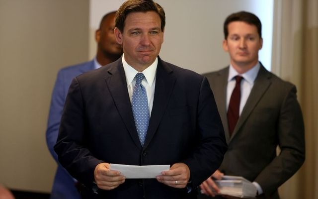 Florida Governor Ron DeSantis. 