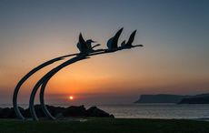 Irish myths and legends at Ballycastle, County Antrim
