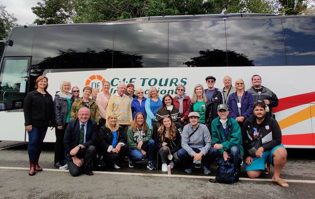 \"Irish Spirit\"! Just the second CIE Tours group in Ireland in 2021. A happy sight, indeed!