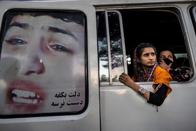Irish woman evacuated from Afghanistan leaves "heavy-hearted"