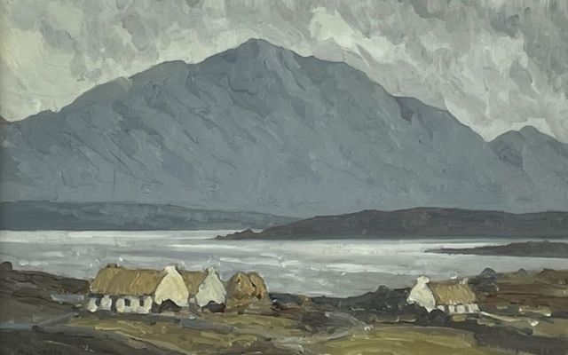 \"In Connemara\" is one of two recently discovered Paul Henry works up for sale at next month\'s auction. 