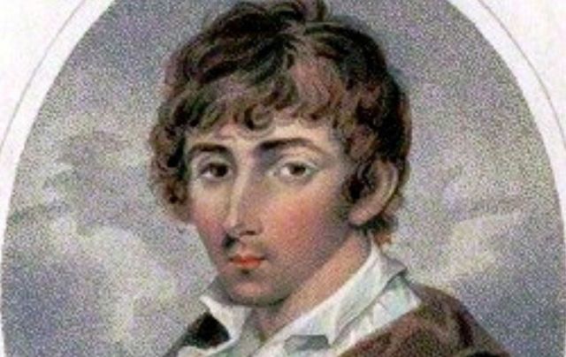 Hand-coloured stipple engraving of William Henry Ireland by Frederick Mackenzie, after unknown artist, National Portrait Gallery, London