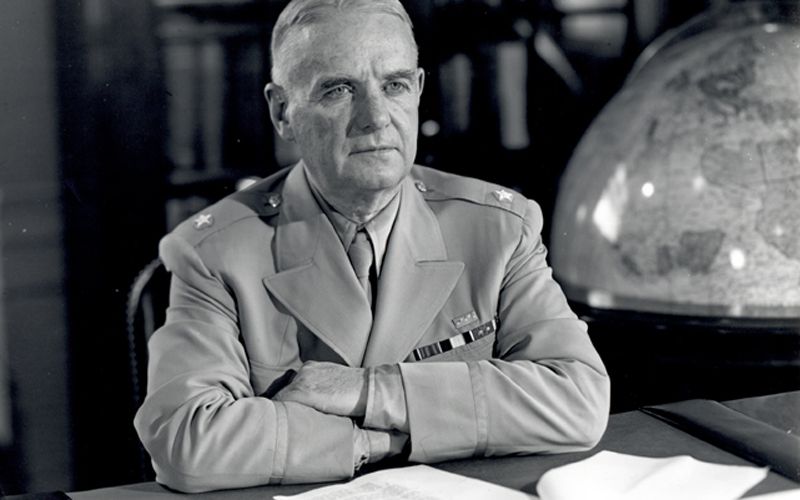 Irish American WWII spymaster William J. Donovan who was awarded the US Medal of Honor