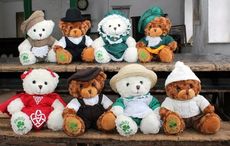 Charming Irish Dressed Teddy Bear by Paddy Pals Molly The Irish Weaver 