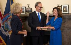WATCH: Proud Irish American sworn in as New York’s first female Governor