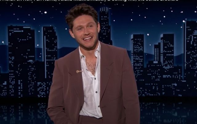 Irish singer-songwriter Niall Horan served as guest host on ABC\'s Jimmy Kimmel Live! on Tuesday night.