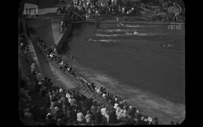 WATCH: A summertime swimming gala in Dublin nearly a century ago