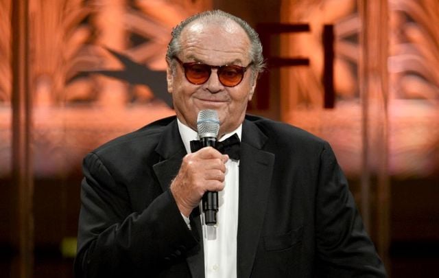 June 7, 2012: Jack Nicholson speaks onstage at the 40th AFI Life Achievement Award honoring Shirley MacLaine held at Sony Pictures Studios in Culver City, California.