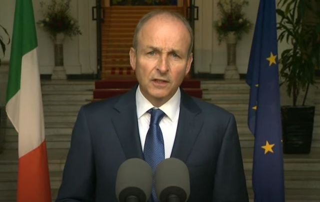 August 31, 2021: Taoiseach Micheál Martin delivers a live address outlining the plans to conclude the remaining public health restrictions.