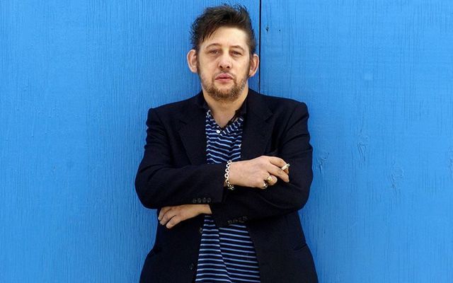 Pogues frontman Shane MacGowan.