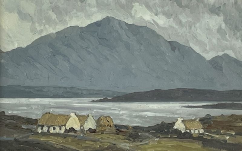Two original Paul Henry paintings thought to be "worthless prints" sell for $170k each