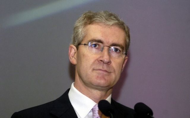 Hugh Brady as UCD President in 2004. 