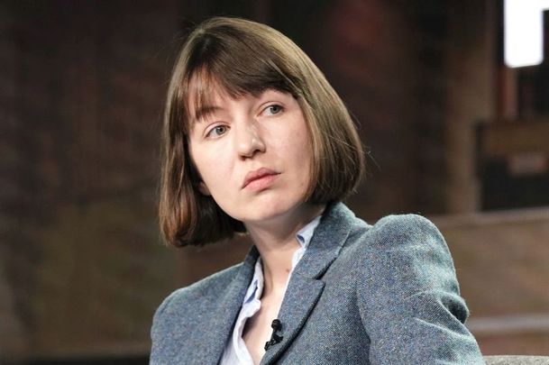 Irish author Sally Rooney.