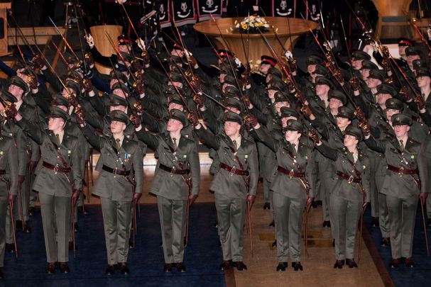 January 26, 2018: Commissioning Ceremony of Irish Defence Forces Officers