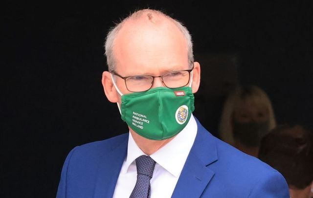 September 13, 2021: Ireland\'s Minister for Foreign Affairs Simon Coveney. Taoiseach Micheál Martin says Coveney will prepare a memo on a family of Irish citizens stuck in Kabul over the next week.