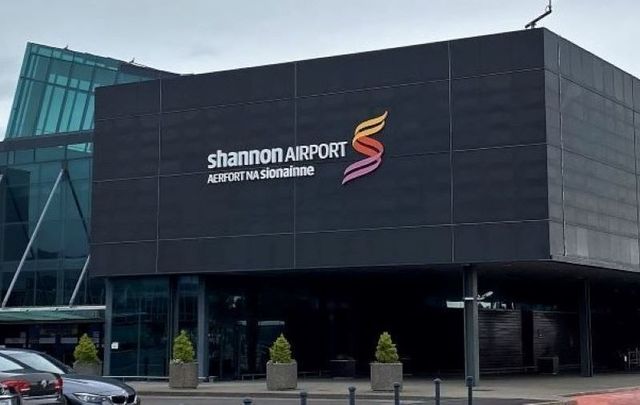 Shannon Airport in Co Clare, Ireland.