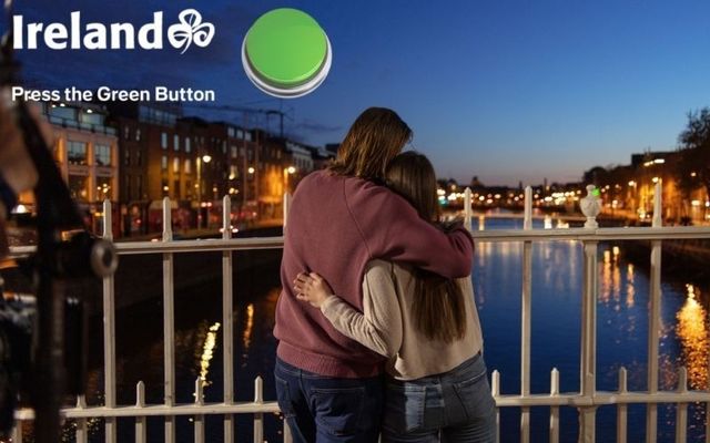 Press the Green Button - Ireland is ready to welcome you home. 