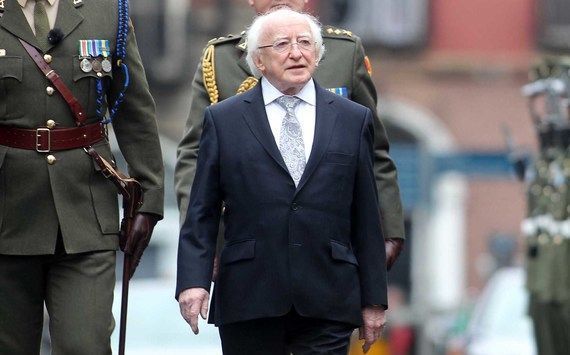 President of Ireland Michael D. Higgins.