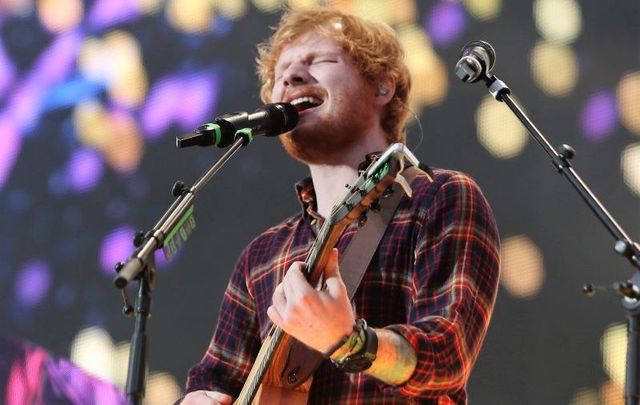 July 24, 2015: Ed Sheeran performs at Dublin\'s Croke Park.