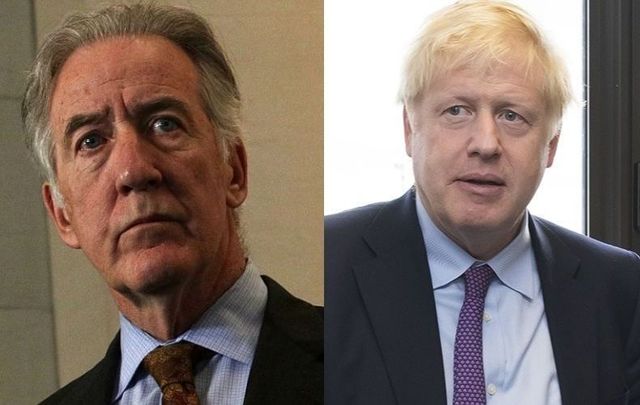 Congressman Richard Neal and UK Prime Minister Boris Johnson met in Washington, DC on September 22.